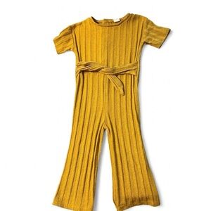 Zara Kids Mustard Jumper 🍂 Size 7 | Thick & Cozy